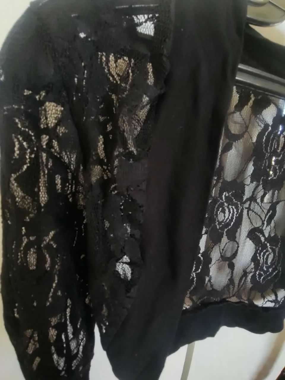 Blusa Bolero de renda - Foto 2