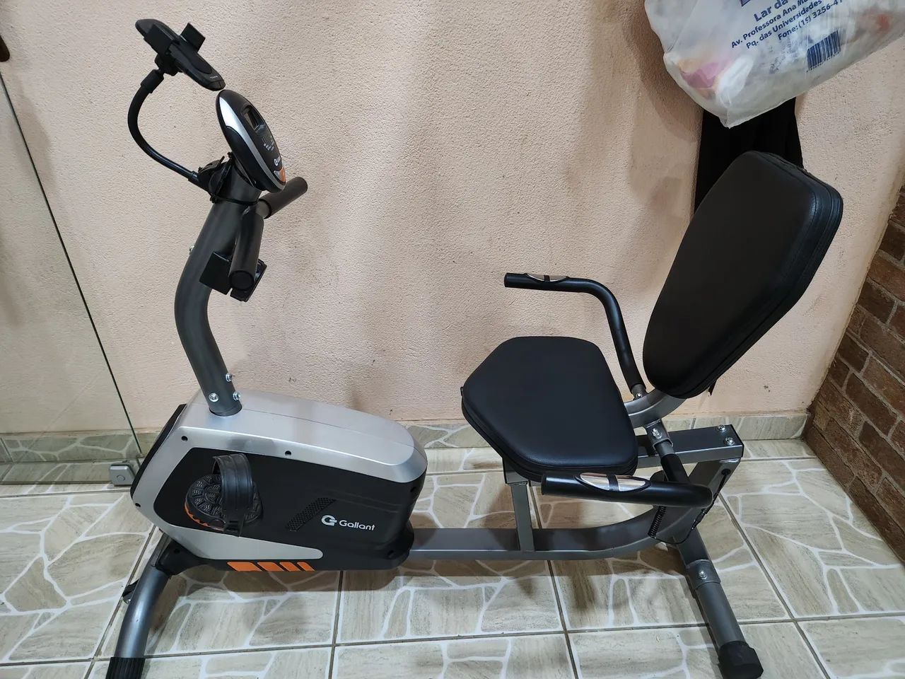 Bicicleta Ergométrica Magnética Horizontal Gallante Elite