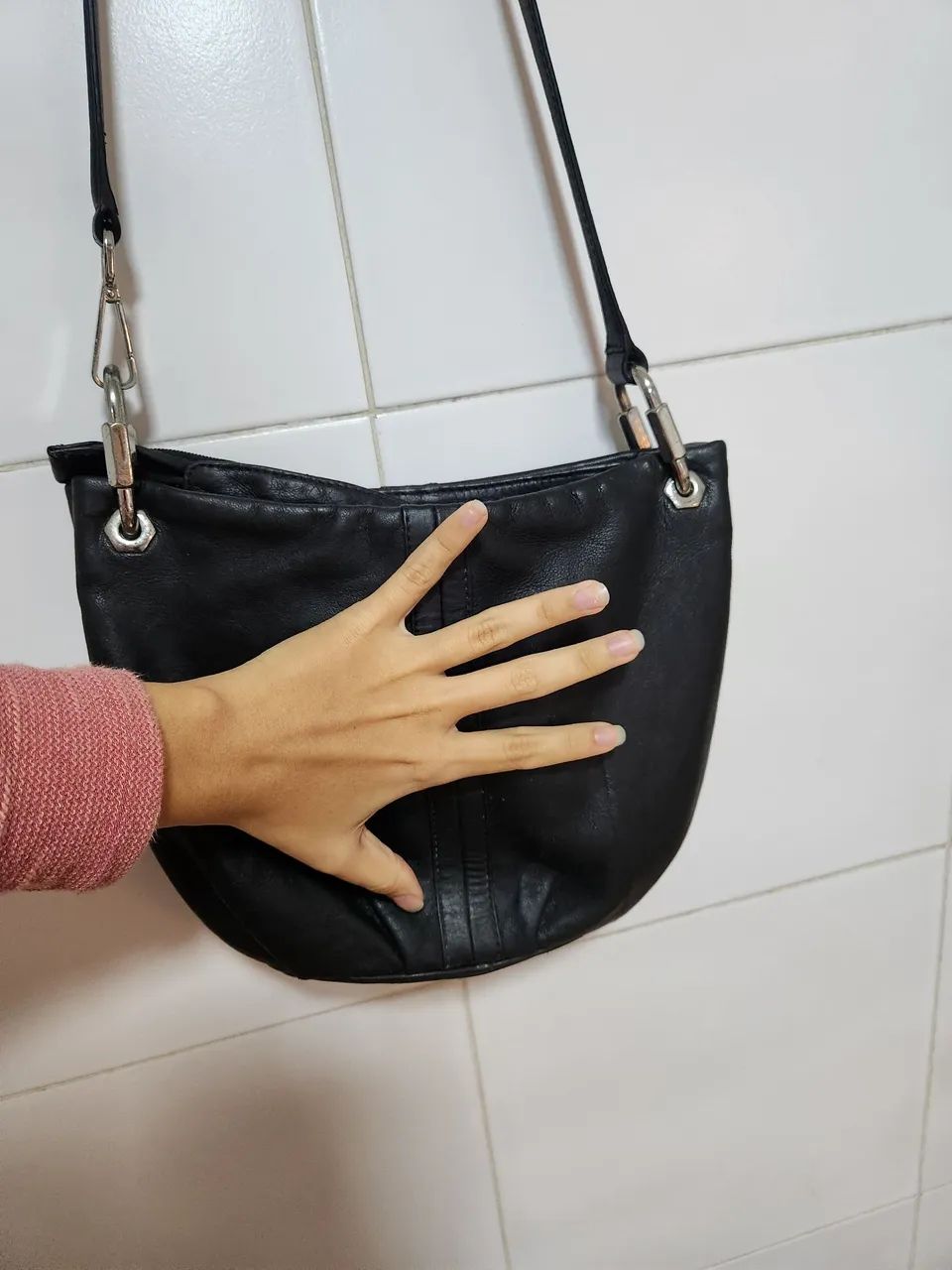 Bolsa micahel kors preta transversal - Foto 4