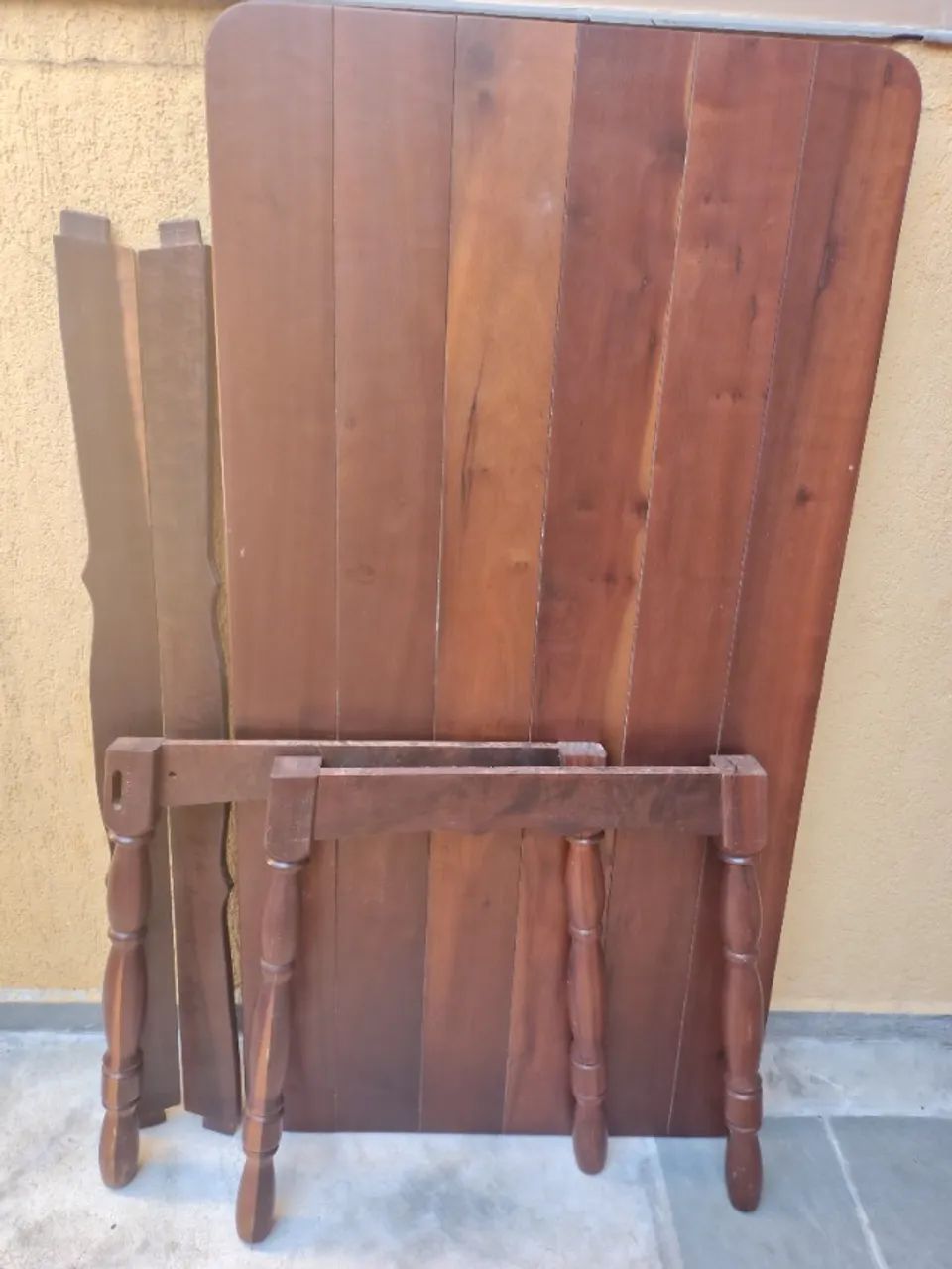 Mesa Madeira Imbuia Maciça Retangular 6 lugares 1,60 cm - Foto 4