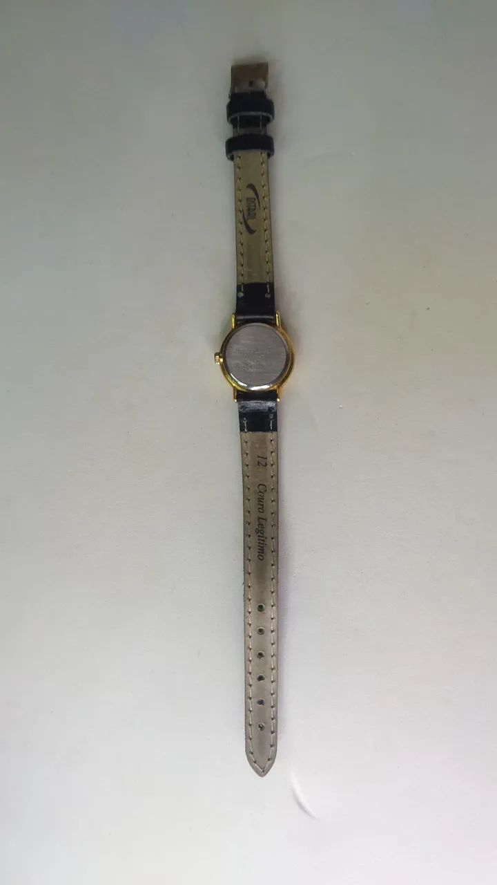 Relógio Cartier Clássico Vintage pulseira couro legítimo  - Foto 3