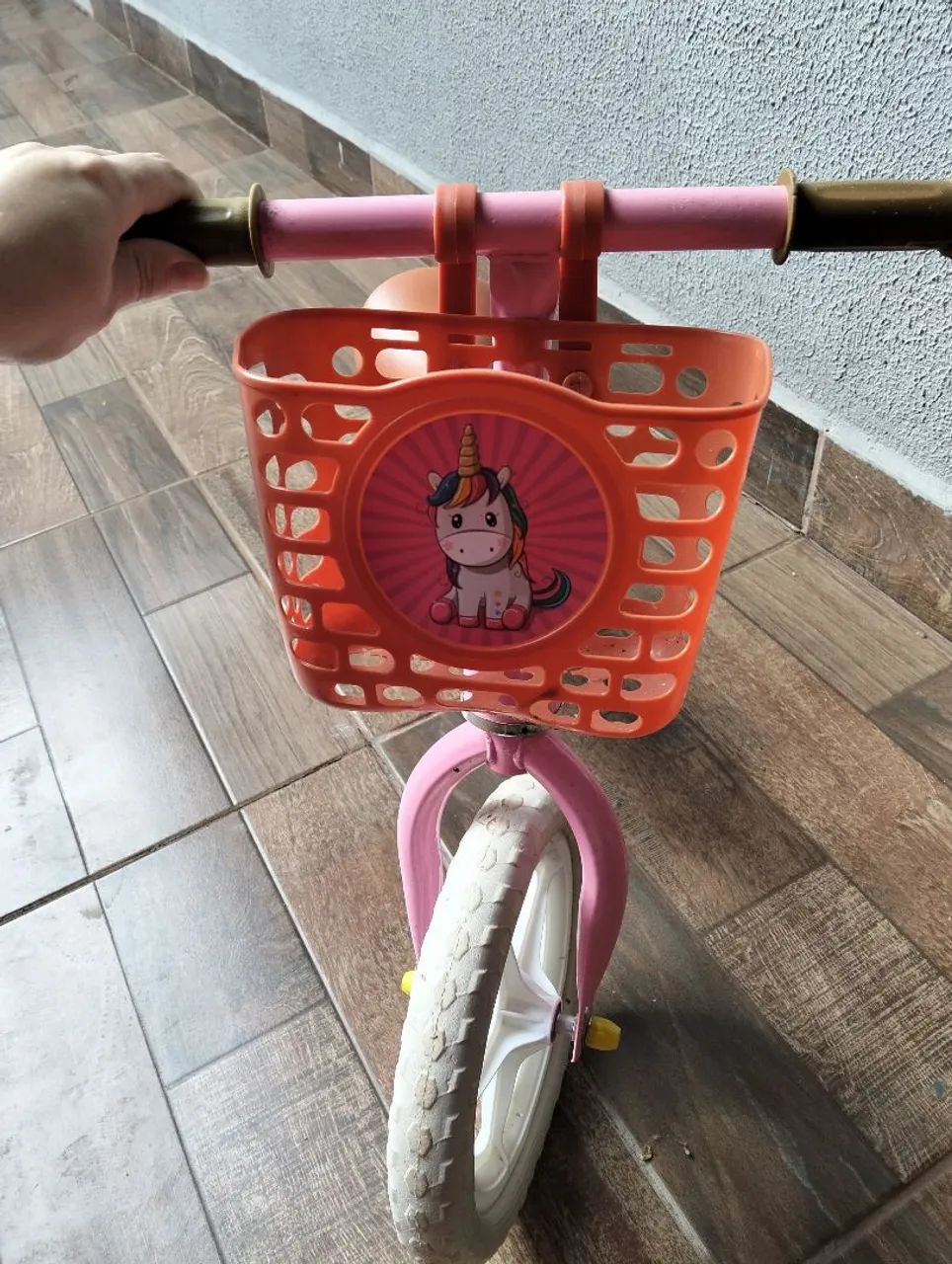 Bicicleta de equilíbrio infantil (menina) - Foto 3
