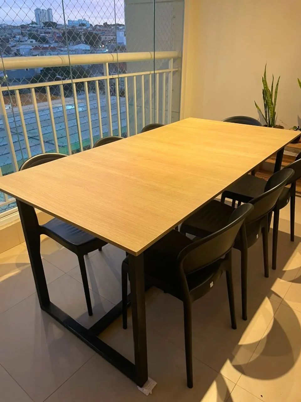  Conjunto Mesa + 8 Cadeiras Tramontina - Foto 2