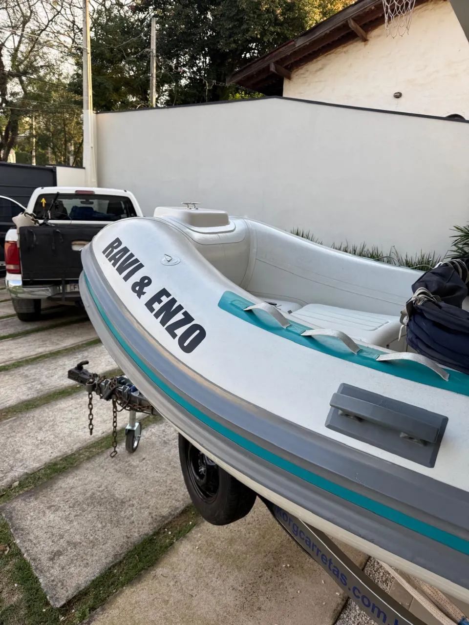 Bote Flexboat SR 500 LX G ll Branco - Foto 4