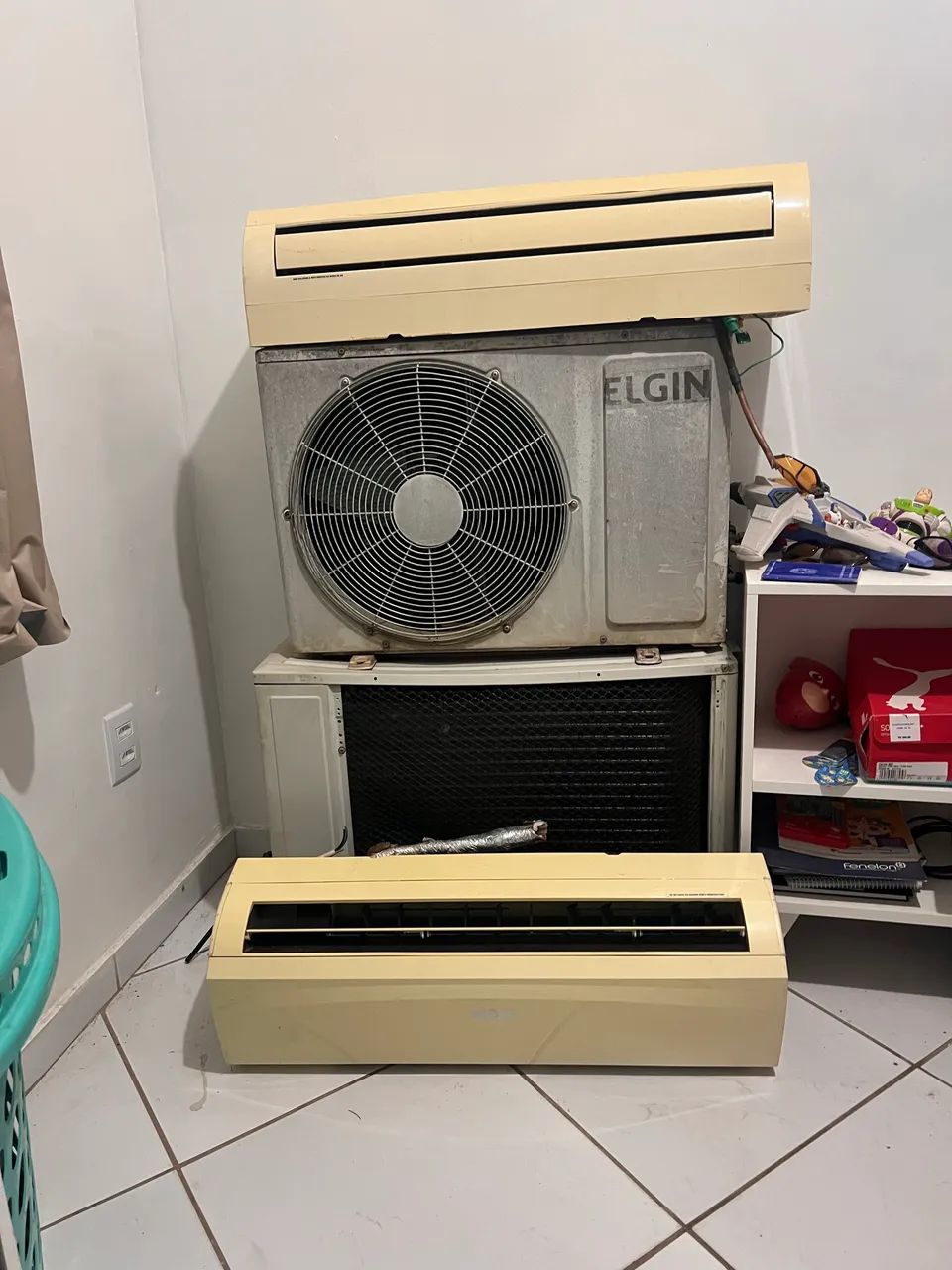 2 equipamentos de ar condicionado 
