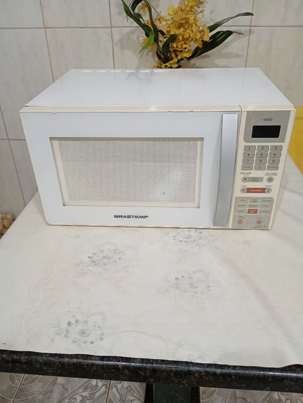 Microondas Brastemp 33lts funcionando.
