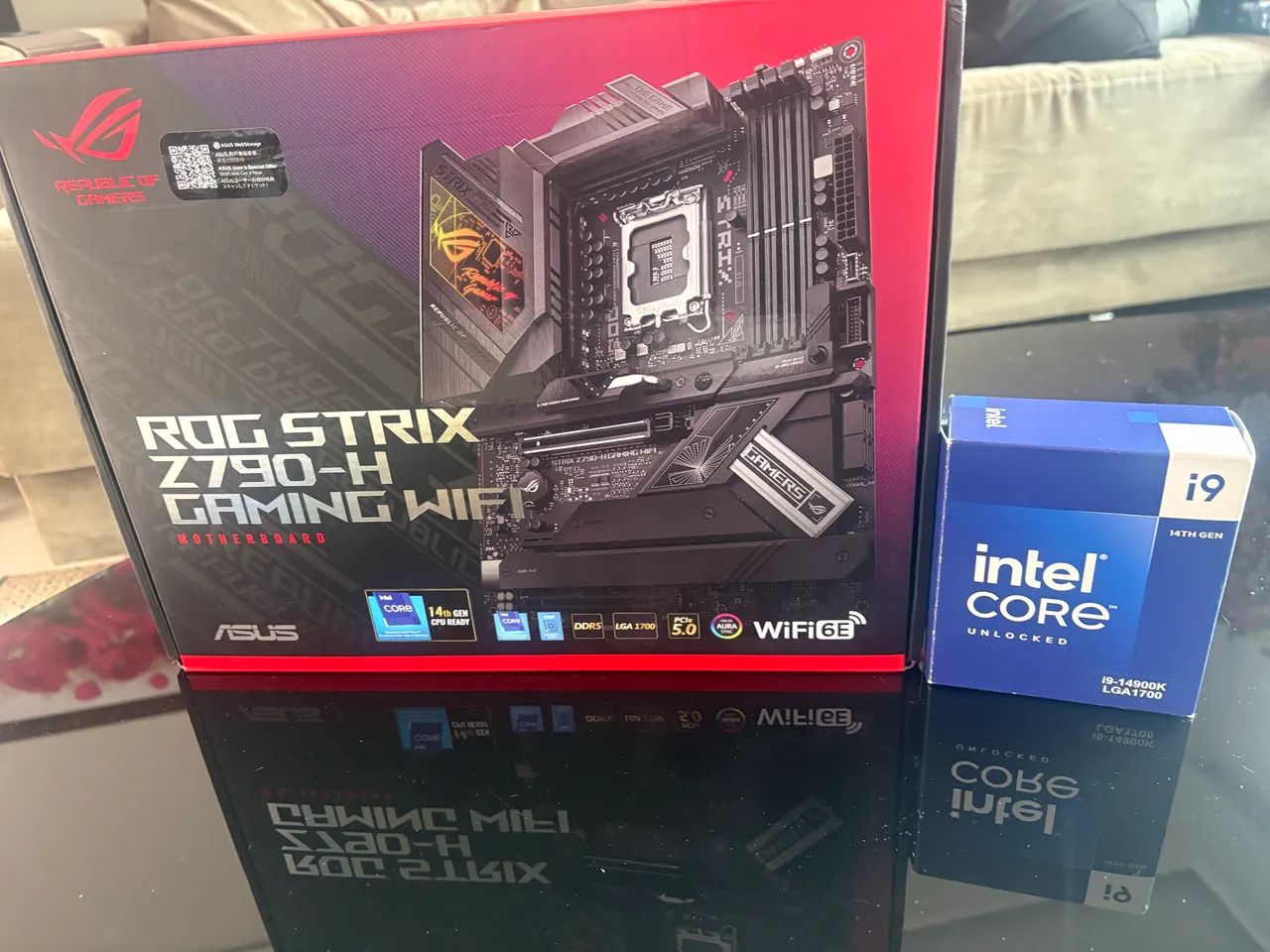 KIT I9 14900K + Z790 ROG DDR5 - Foto 3