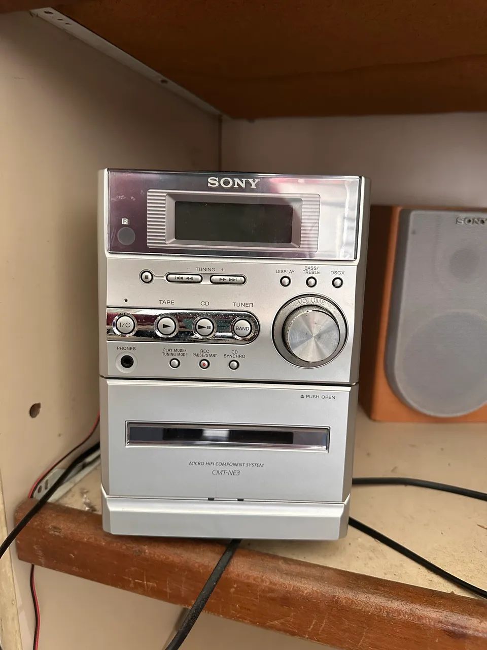 Som Sony antigo 
