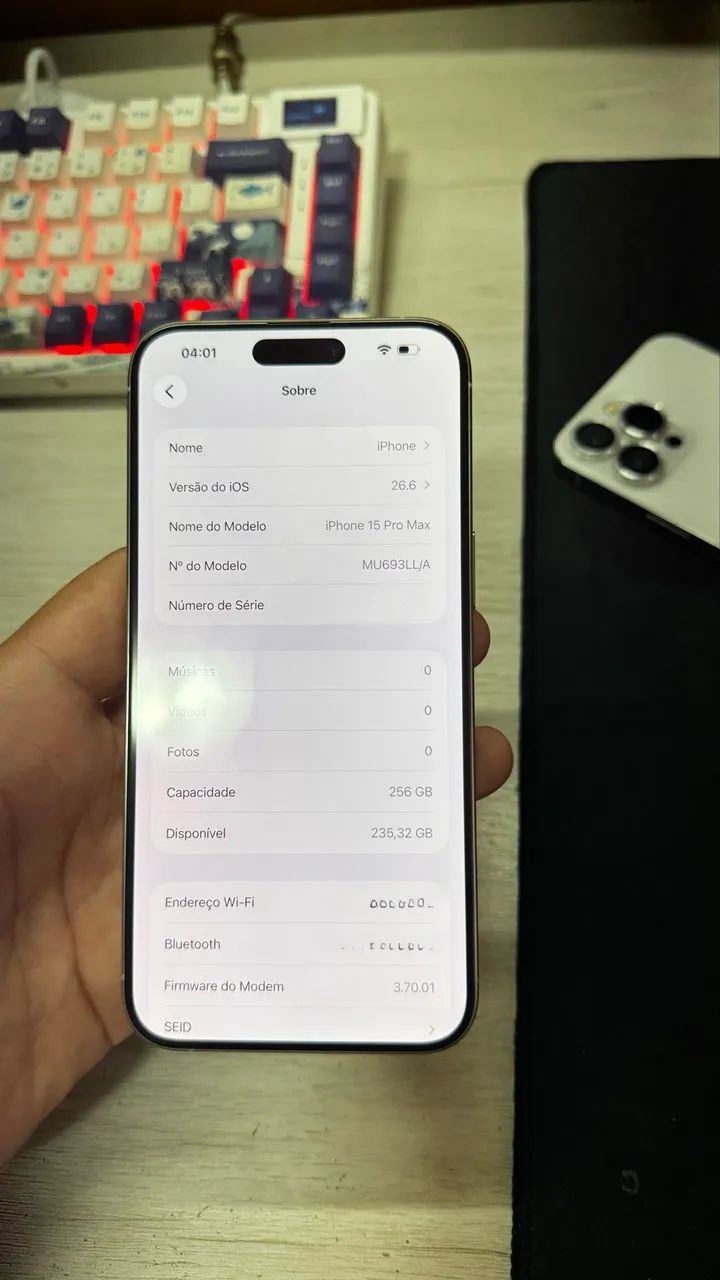 iPhone 15 Pro Max 256GB Bateria 100% - Foto 2