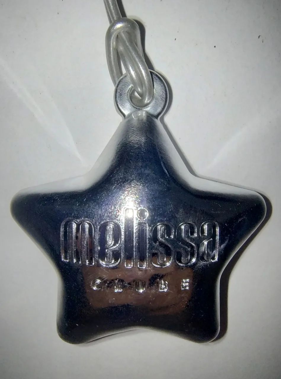 Chaveiro Pingente Estrela Prateada Melissa  - Foto 3
