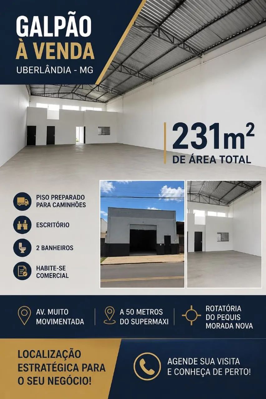 Barracão oportunidade permuta carros !! Comercial  - Foto 2