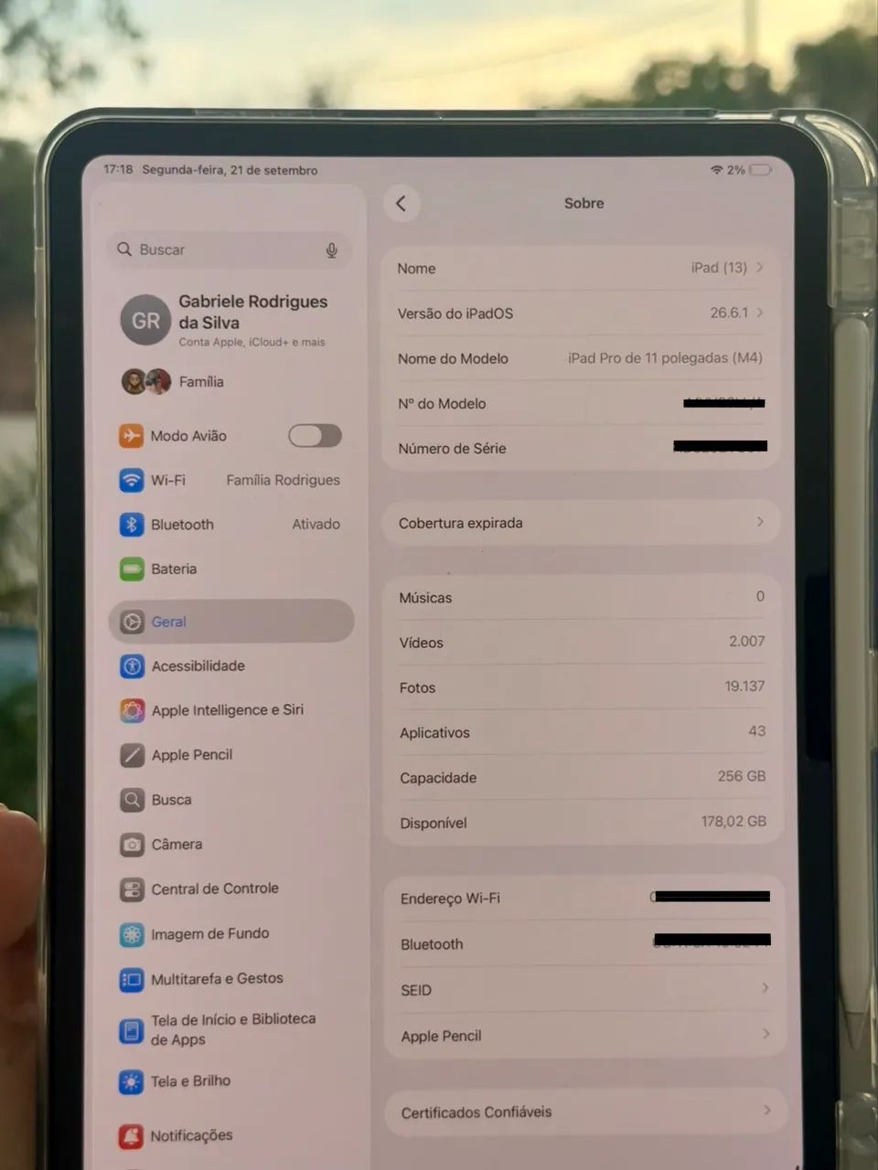 iPad Pro M4 (2025) 11 polegadas 256GB + Apple Pencil Pro - Foto 5