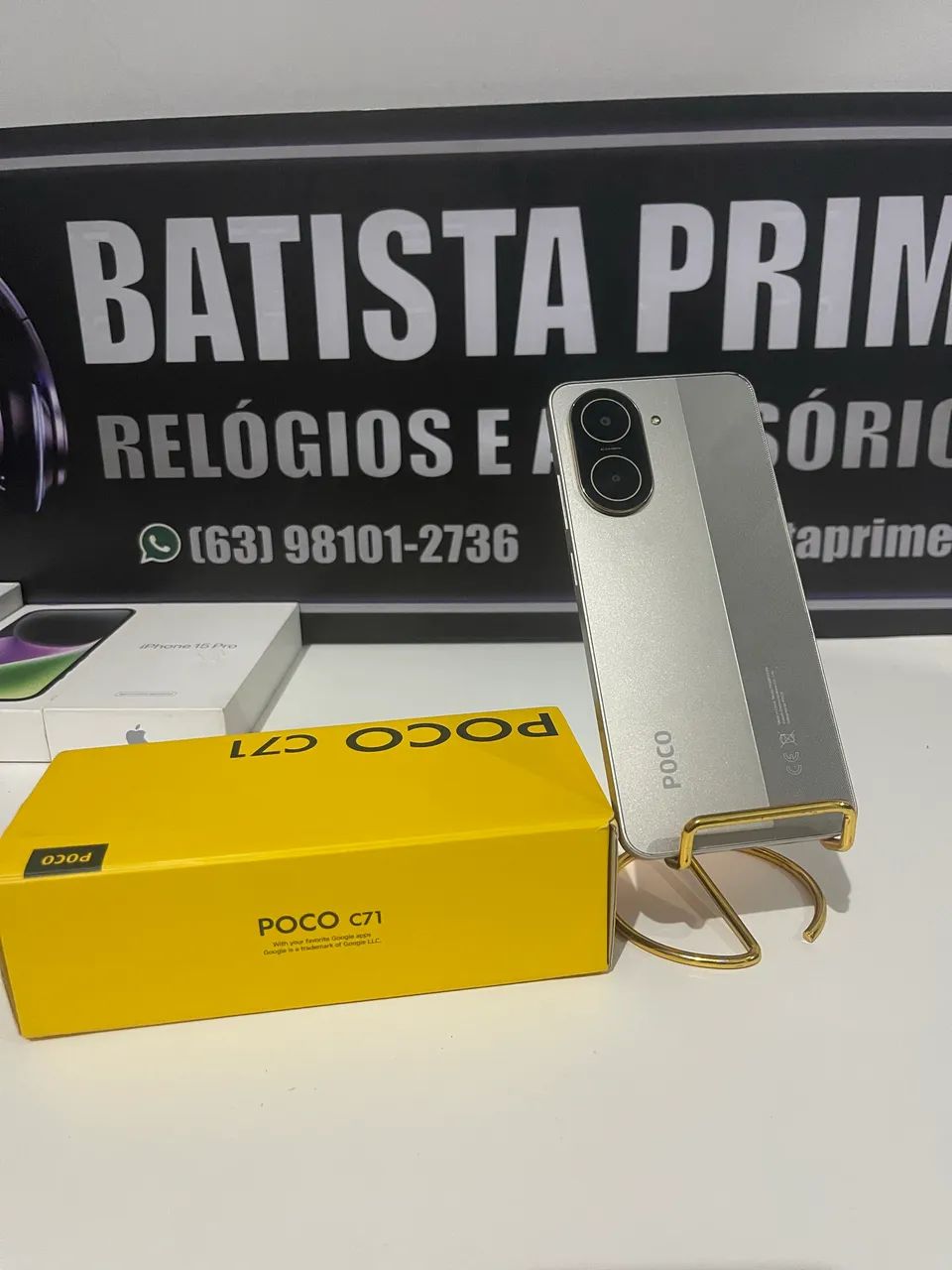 Poco C71 - Semi novo, sem marcas de uso. - Foto 4
