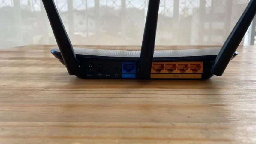 Roteador Tp-link Ti-wr940n Wireless 450mbps. Usado Sem Fonte - Foto 4