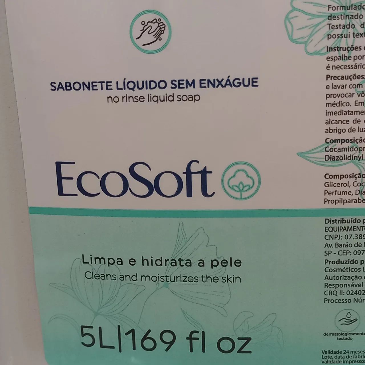 Sabonete líquido sem enxágue Ecosoft  - Foto 5