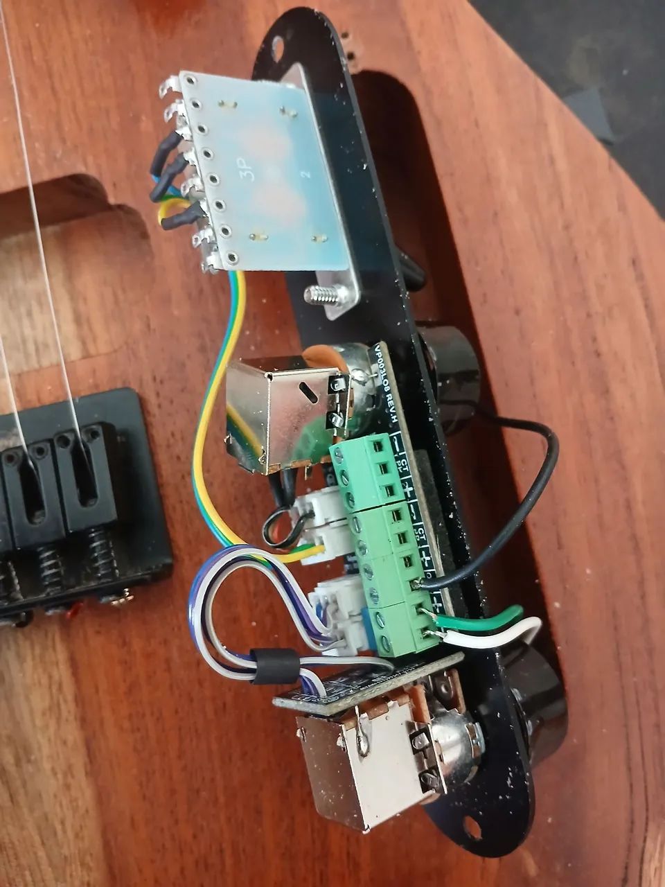 Guitarra Telecaster Corpo Azuos Custom Shop - Foto 5