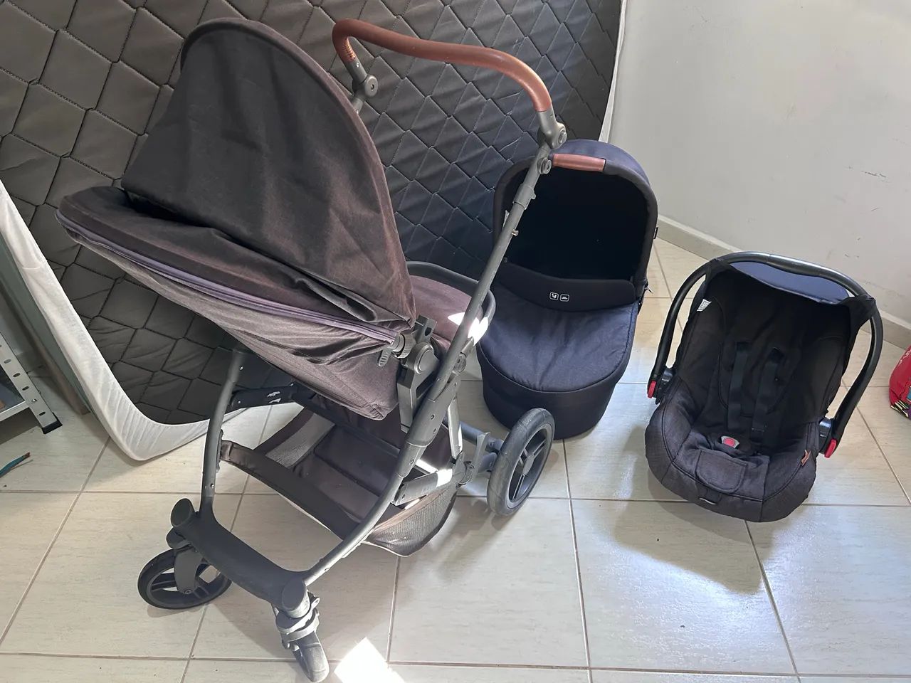 Kit carrinho de bebê completo