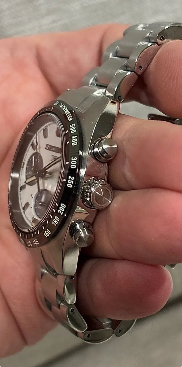 Seiko Speedtimer Crono Solar Panda SSC961 - Foto 3