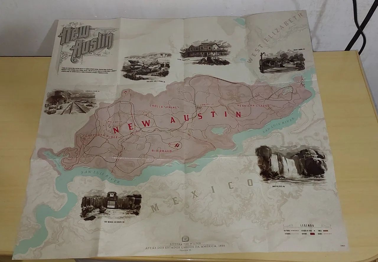MAPA NOVO  do Jogo Red Dead Redemption 2  - Foto 2