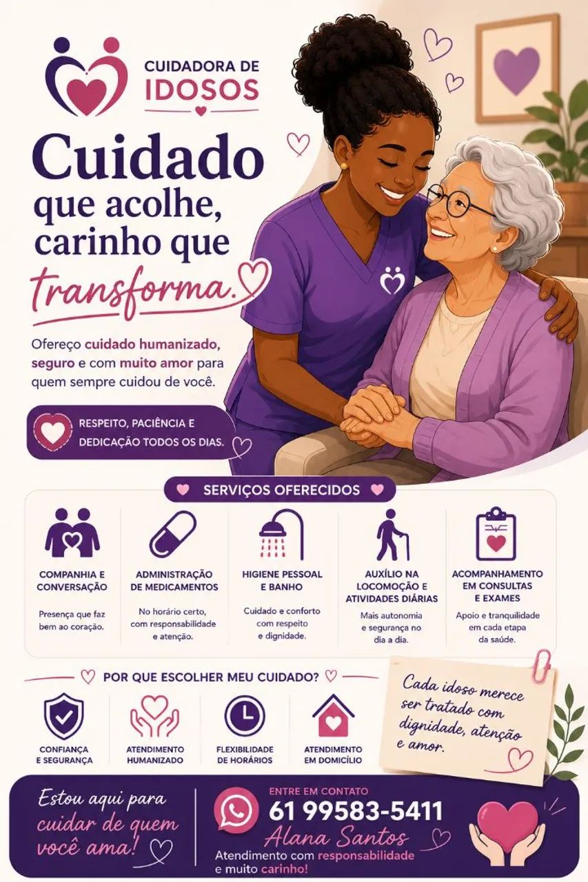 Cuidadora de Idosos 