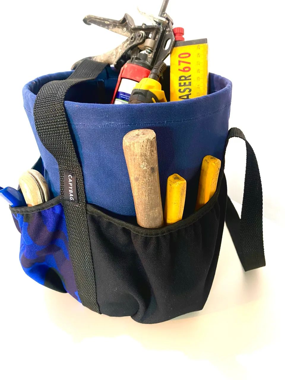 Bolsa para ferramentas jardim lona encerada