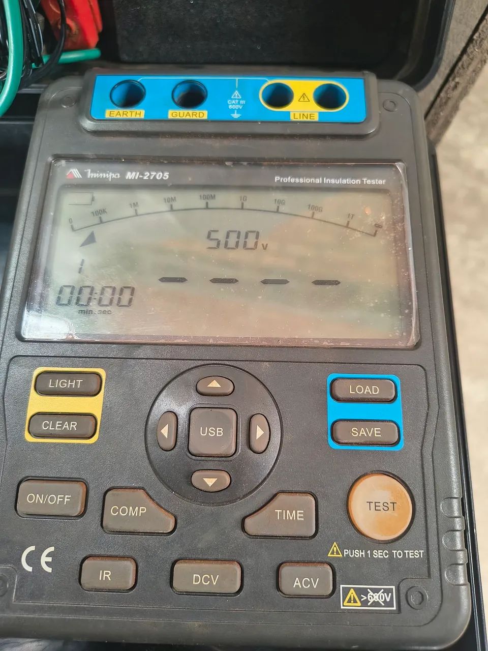 Megômetro Digital Minipa MI-2705  - Foto 2
