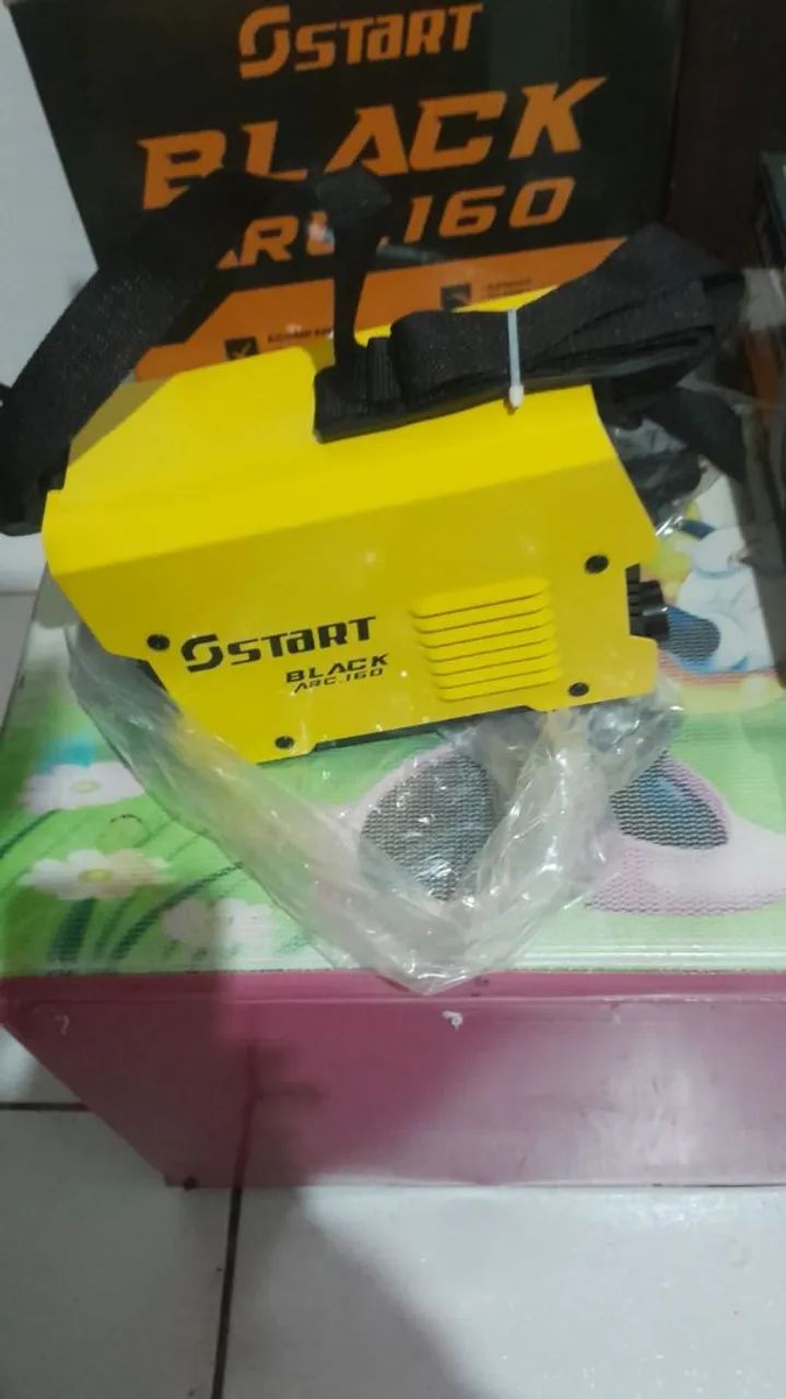Maquina de solda + Capacete + esmelhiradeira.