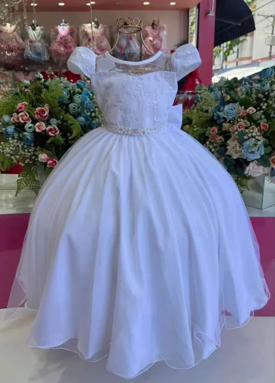 Vestido de daminha / noivinha - Foto 5