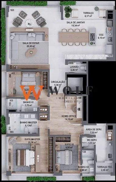 Apartamento à venda no Centro - D-Sense - Melhor prédio da Grande Florianópolis - Foto 2