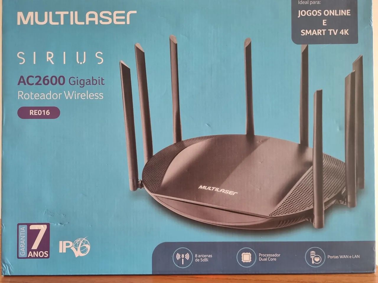 Roteador Multilaser Sirius AC2600 (RE016)