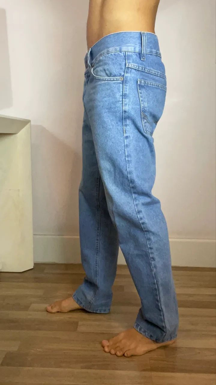 Calça Jeans Luidgi Specciale CLARO Lavagem Média - Foto 2