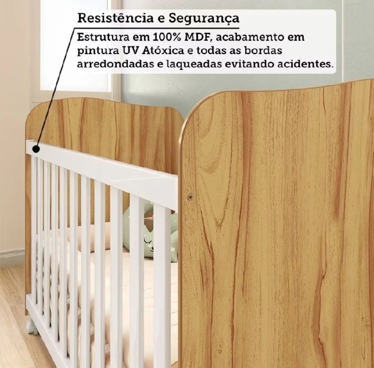 BERCO COM COLCHÃO. - Foto 3