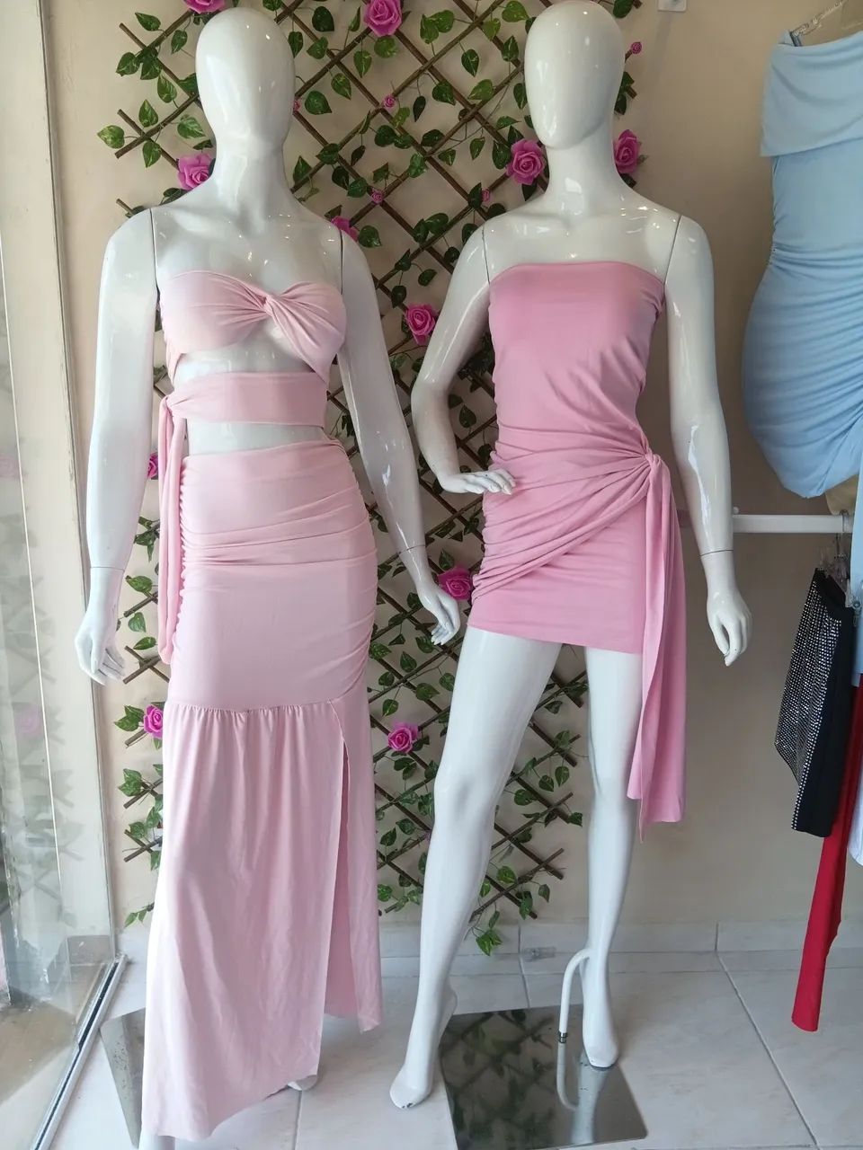 Manequim feminino de fibra