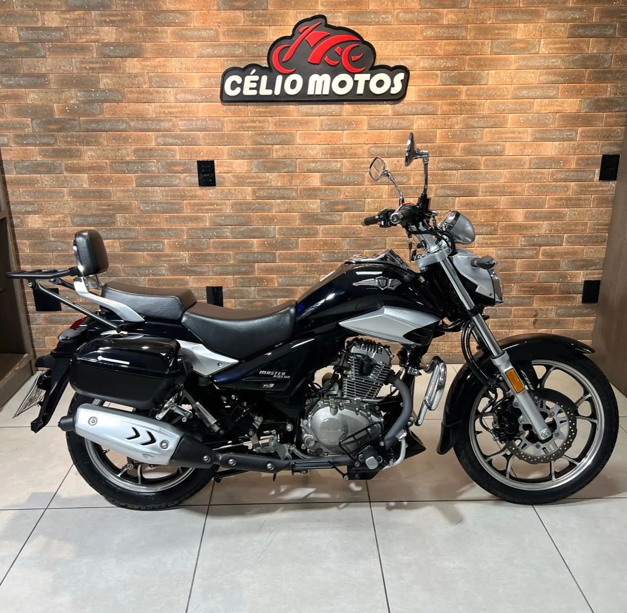 MASTER RIDE 150 150 PRETA 2022/2023