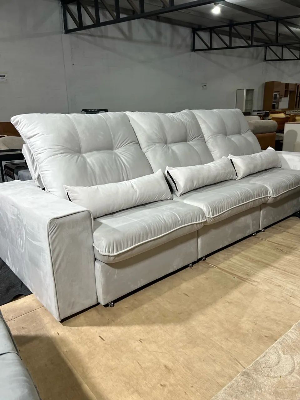 Sofa retrátil 2,90 3 módulos 