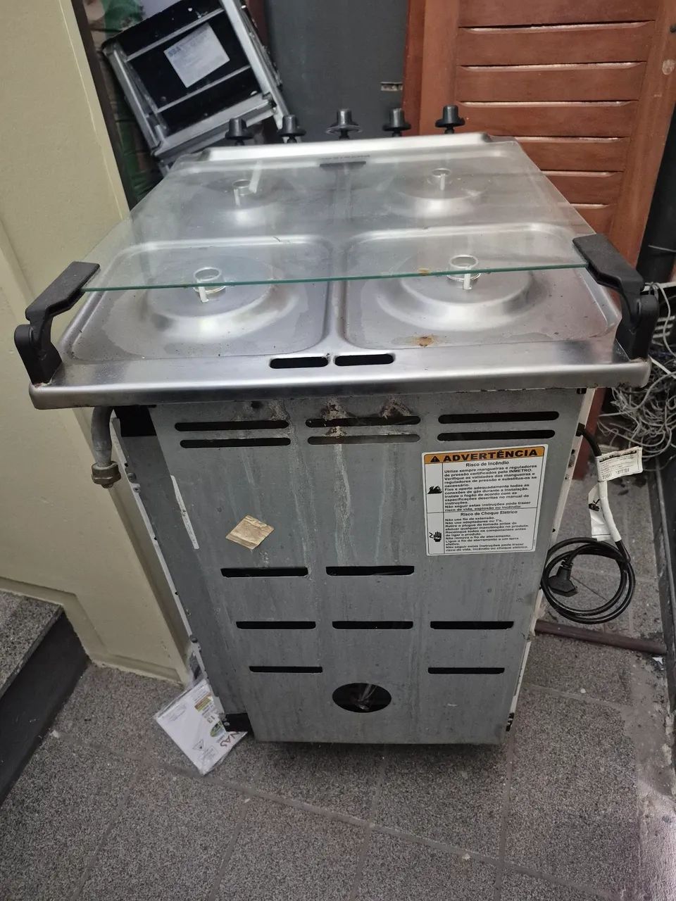 FOGÃO BRASTEMP CLEAN 4 BOCAS ? ACENDIMENTO AUTOMÁTICO - Foto 5