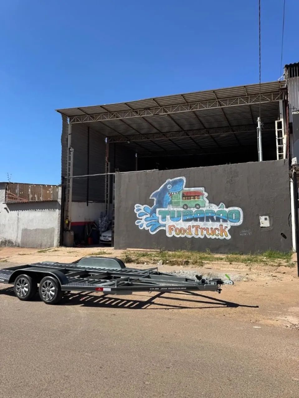 Reboque / carretinha plataforma para carro - Foto 2