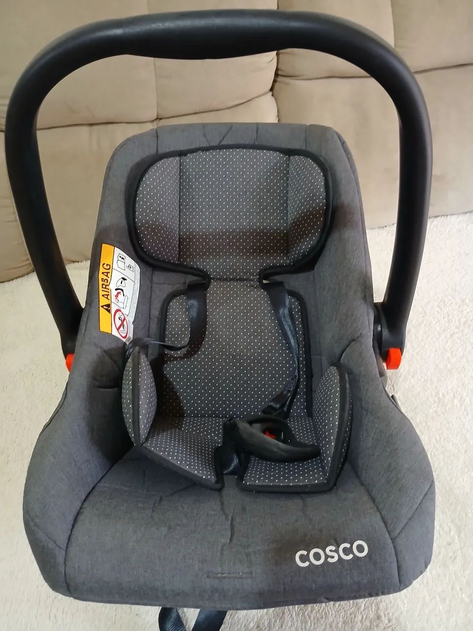 Cadeirinha bebê conforto marca Cosco  - Foto 4