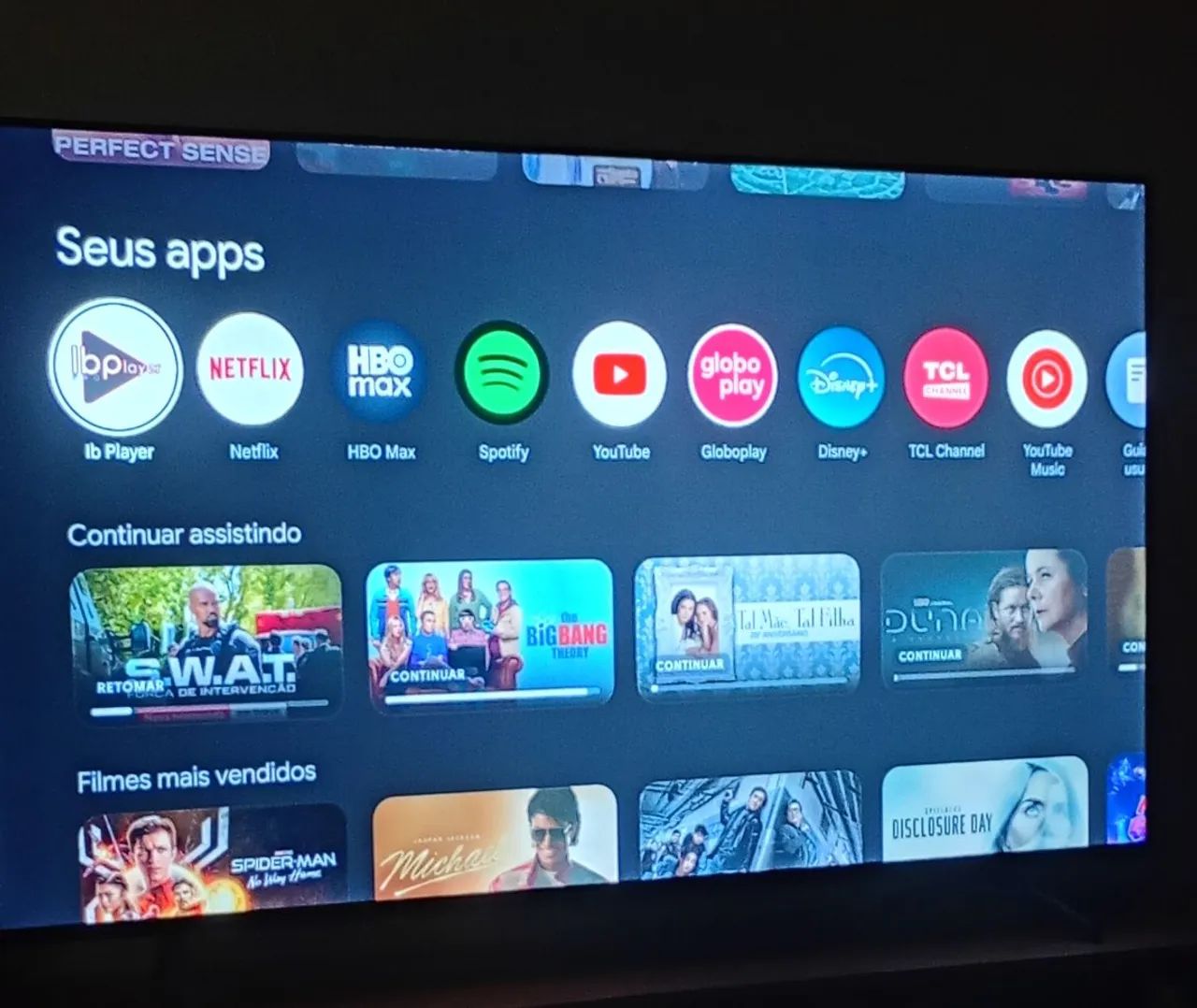 Smart tv TCL 50 polegadas qLed 