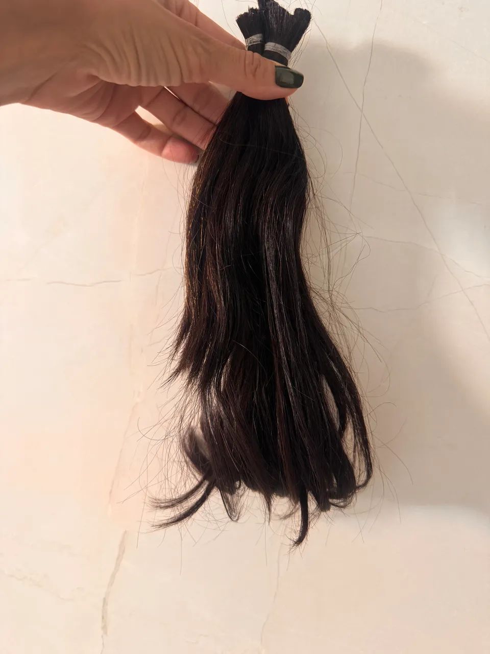 Cabelo humano natural 