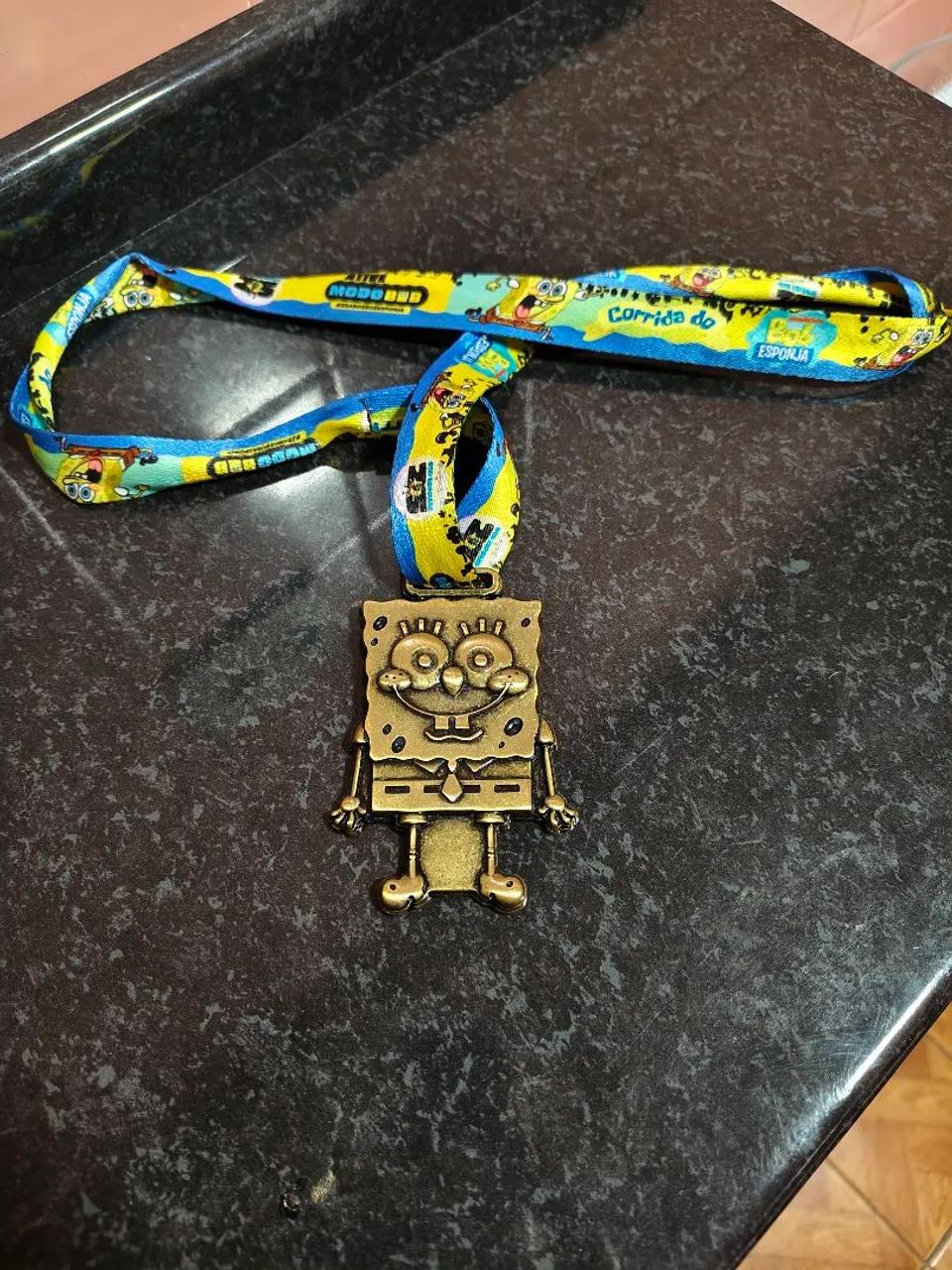 Medalha Corrida Bob Esponja - Linda!!! - Foto 2