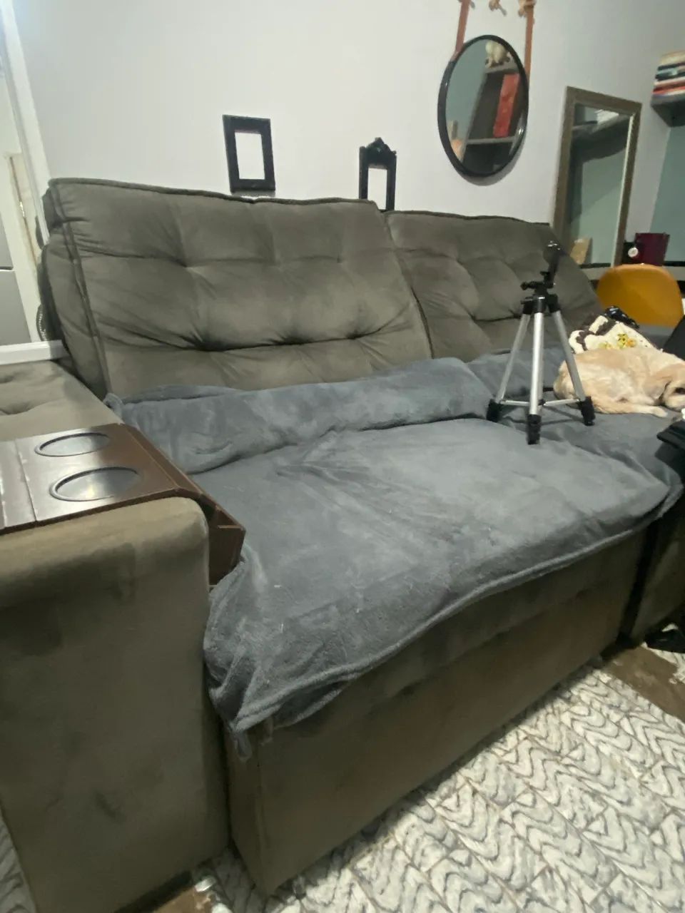 Sofá retrátil é reclinável  - Foto 2