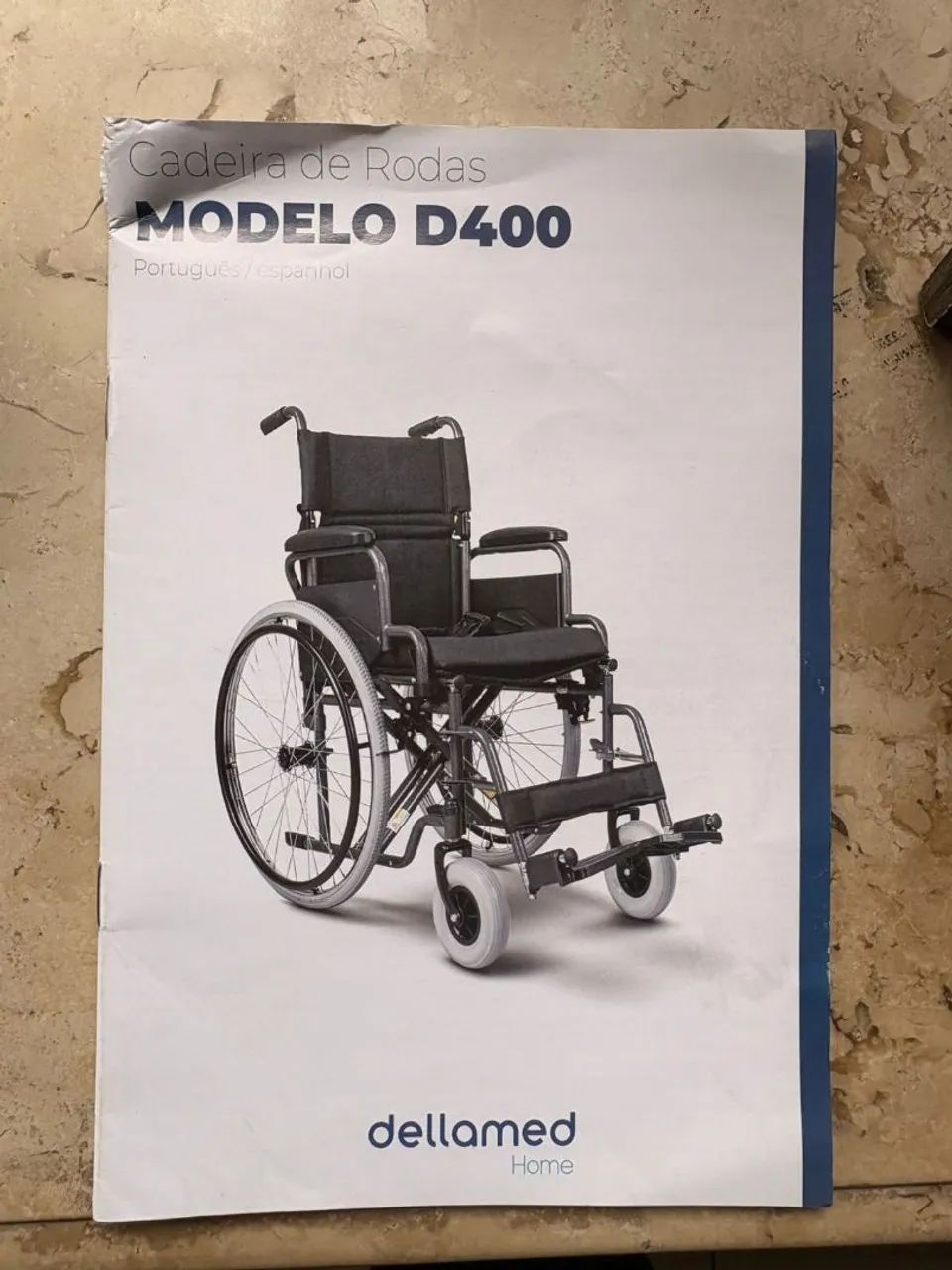 Cadeira de Rodas D400 DellaMed  - Foto 4