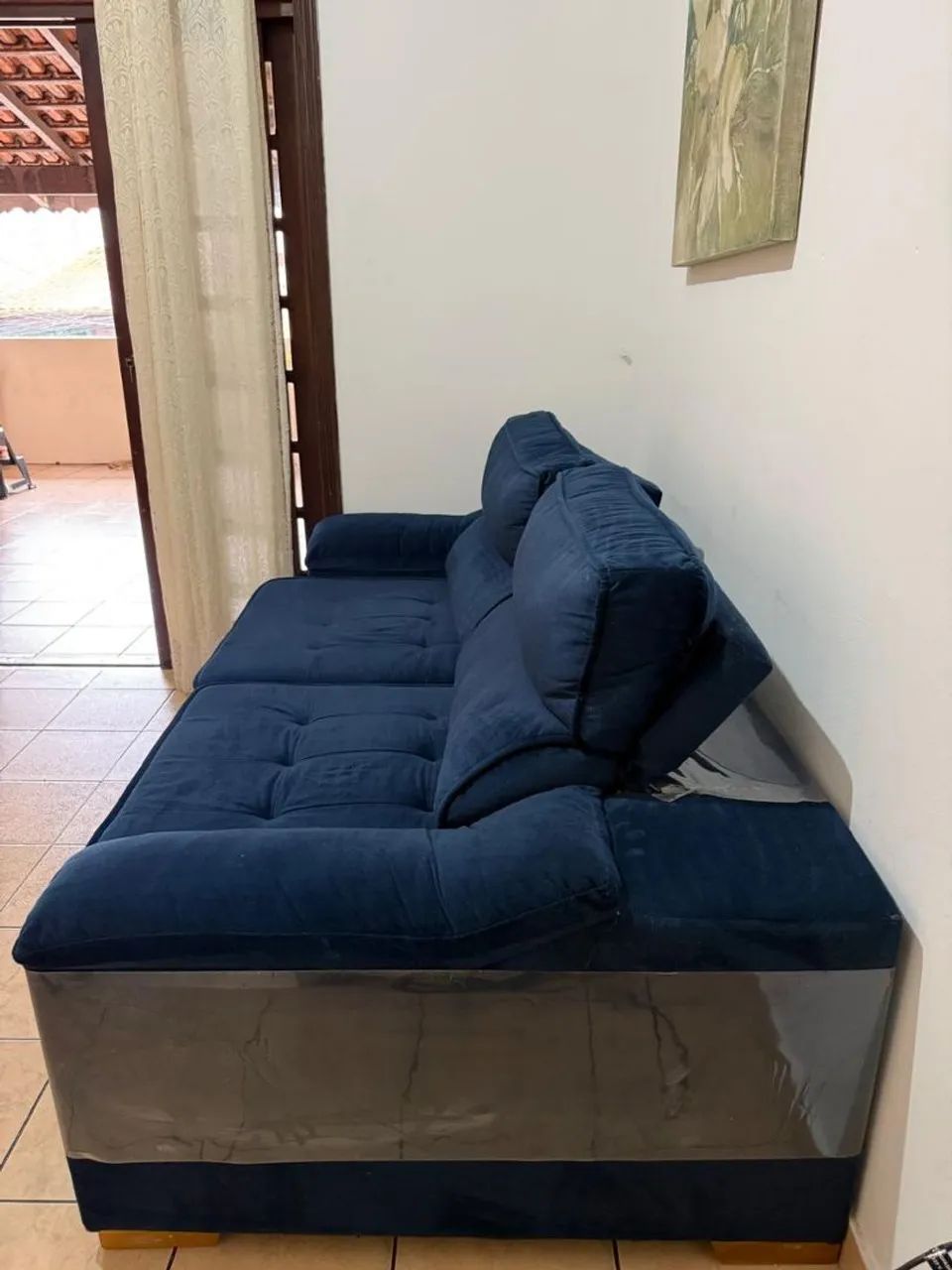 Sofá retrátil reclinalvel  - Foto 4