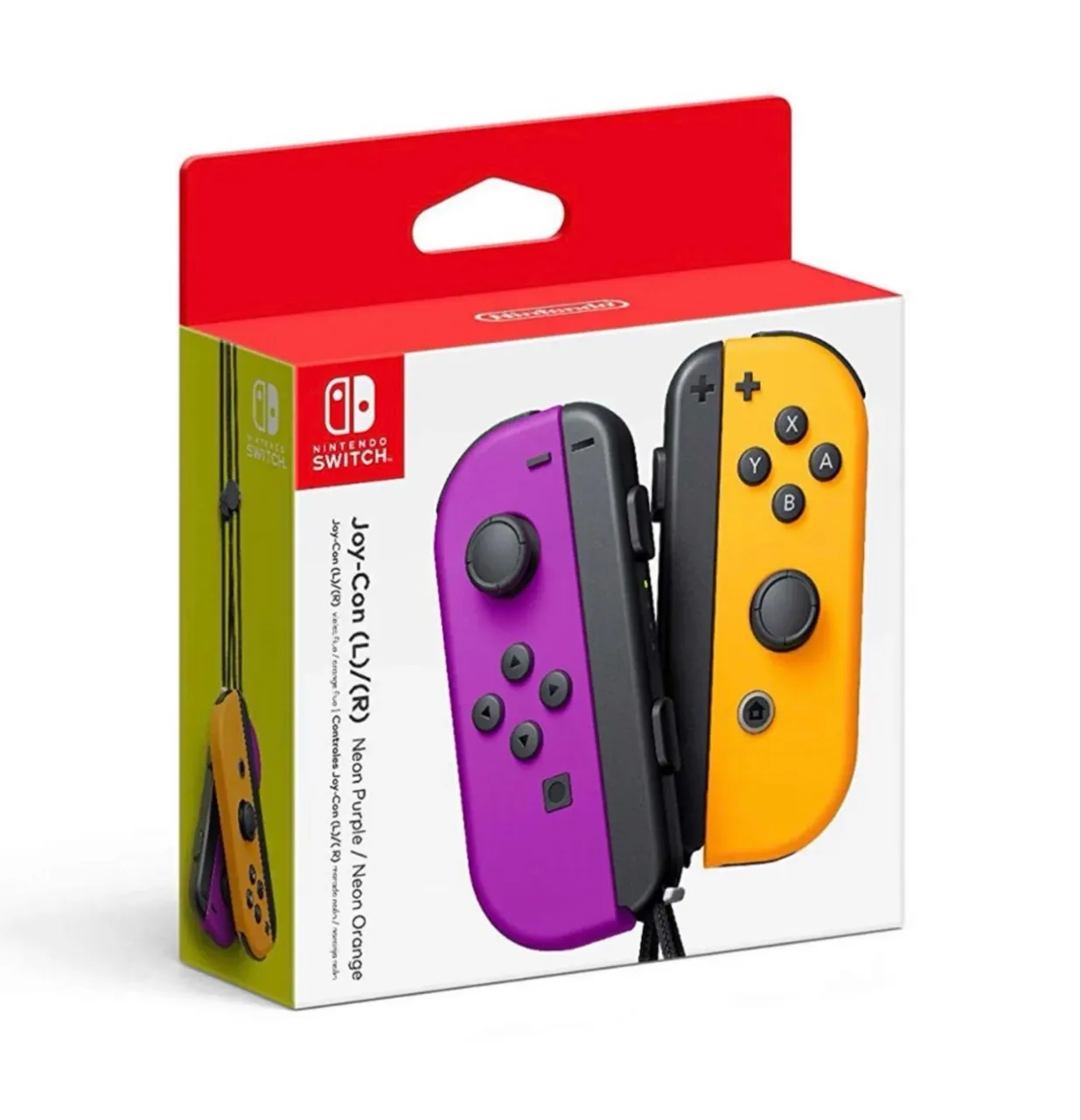 JOY-CON (L)/(R) AZUL/AMARELO NOVOS LACRADOS ORIGINAIS - Peças e