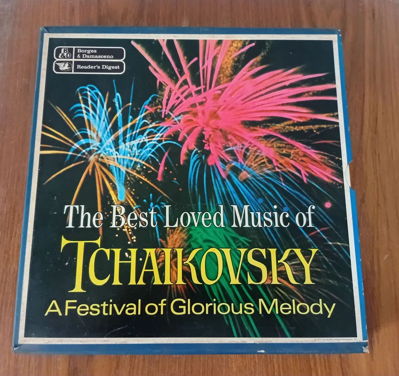 DISCO VINIL LUXO TCHAIKOVSKY - READER'S DIGEST RCA (10 LPS)
