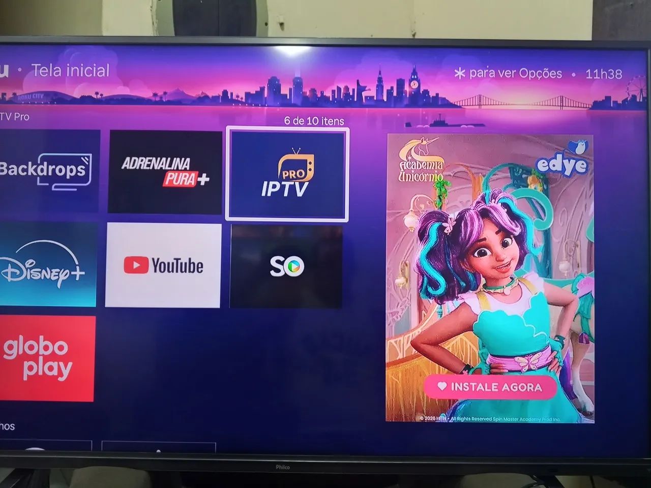 Vende se uma tv Philco 55 polegadas  - Foto 3