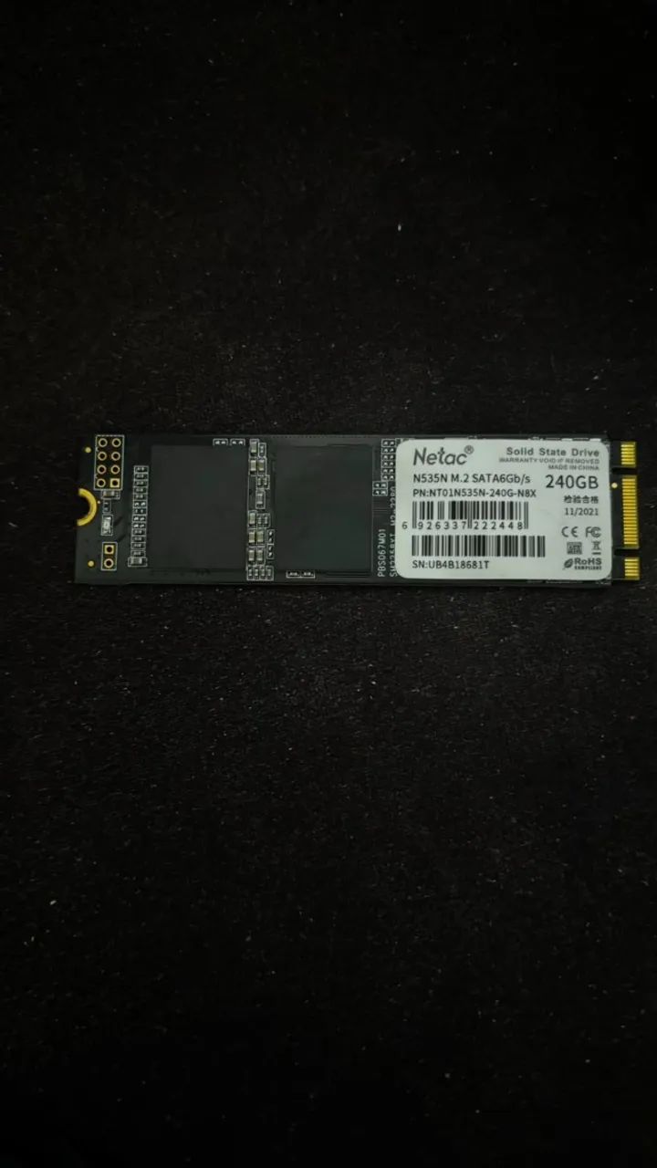 SSD Netac M.2 SATA 240GB