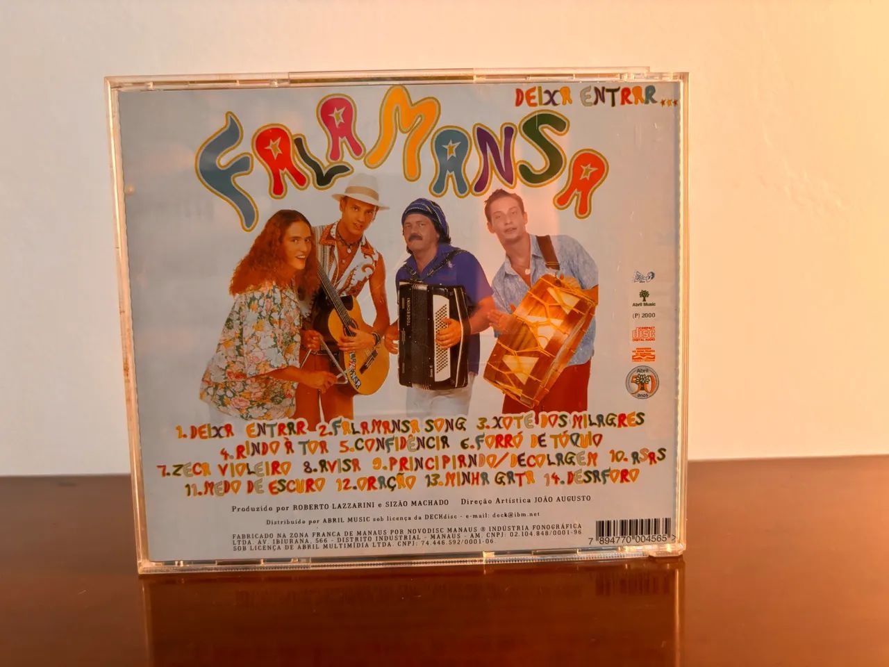 Falamansa Cd Deixa Entrar - Xote Da Alegria  - Foto 3