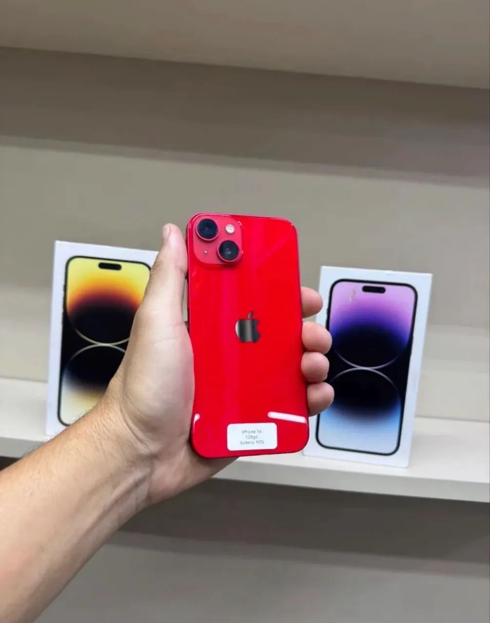 iPhone 14 128 gb - Vermelho SEMI NOVO
